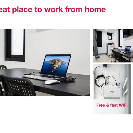 P1 Silom Pan Large Room Full Kitchen Wifi 4-6Pax Bangkok Zewnętrze zdjęcie