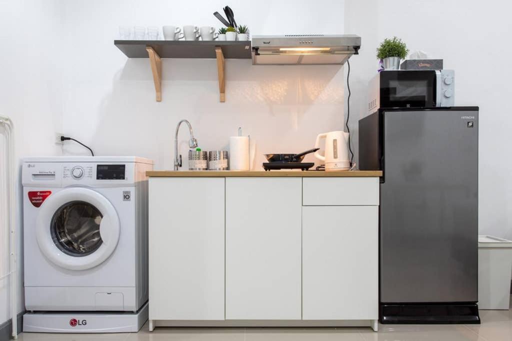 P1 Silom Pan Large Room Full Kitchen Wifi 4-6Pax Bangkok Zewnętrze zdjęcie