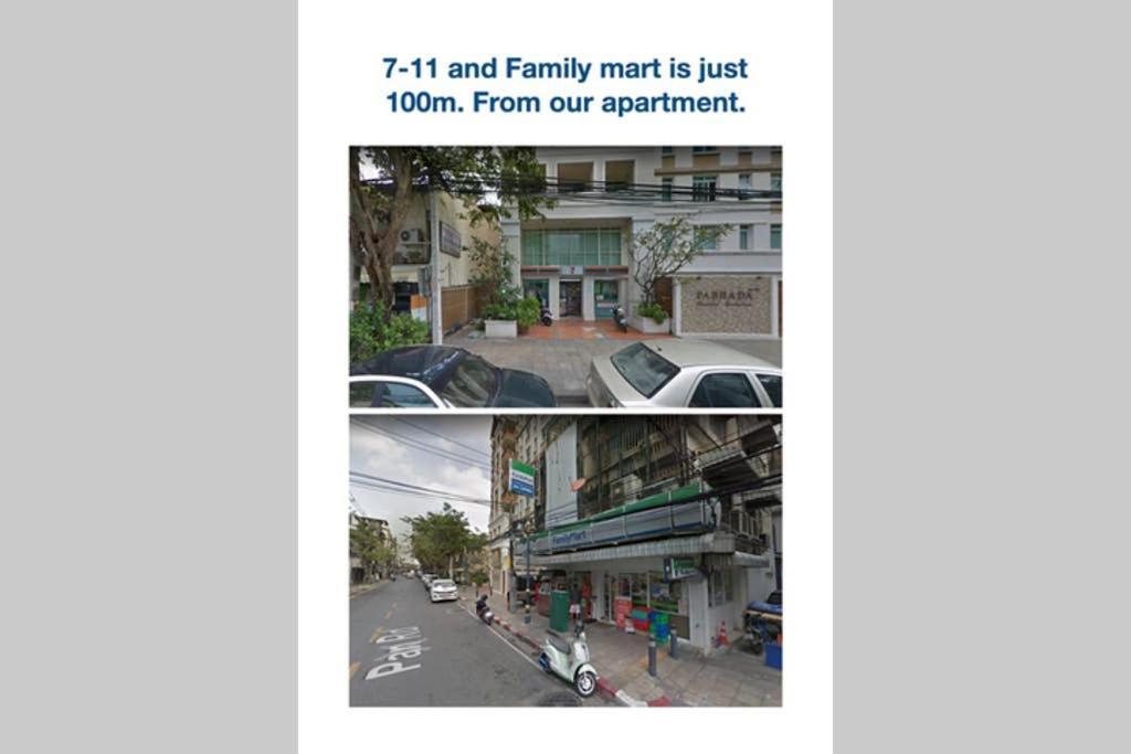 P1 Silom Pan Large Room Full Kitchen Wifi 4-6Pax Bangkok Zewnętrze zdjęcie
