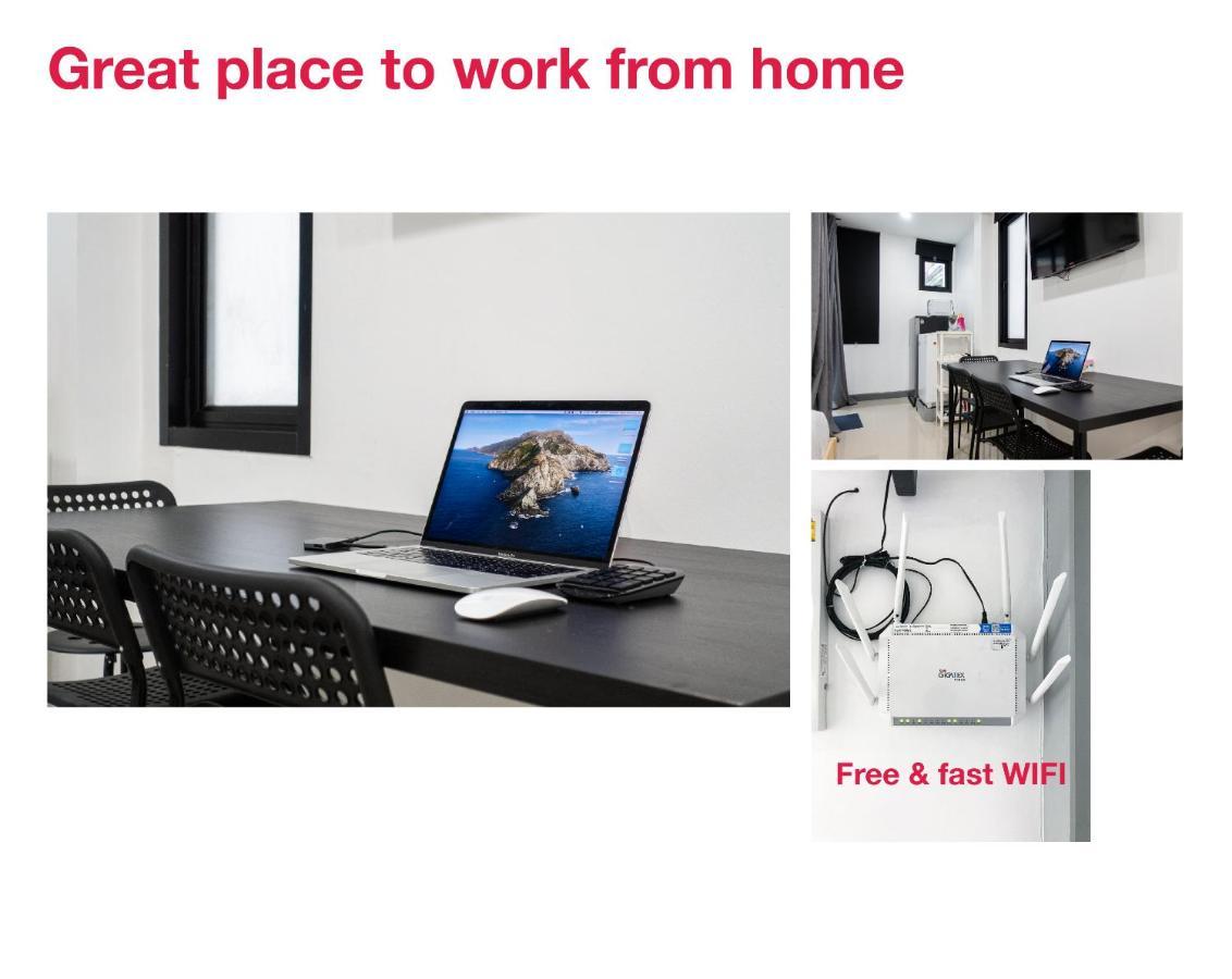 P1 Silom Pan Large Room Full Kitchen Wifi 4-6Pax Bangkok Zewnętrze zdjęcie